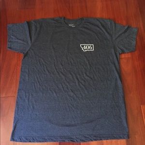 NEW MONTANA STATE UNIVERSITY BOZEMAN MENS T-SHIRT TOP